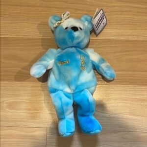 Blue Tie-Dye Tara Lipinski bear